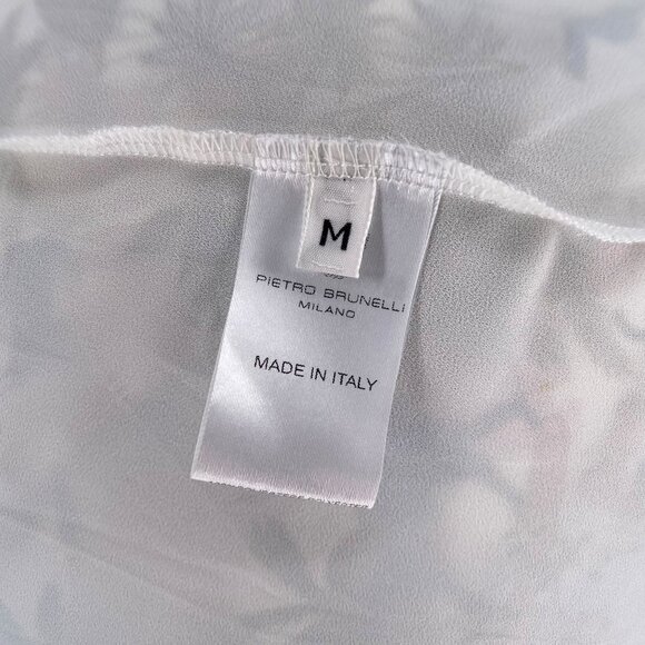 Pietro Brunelli Tropical Safari Jungle Floral Maternity Maxi Dress M - Picture 10 of 13